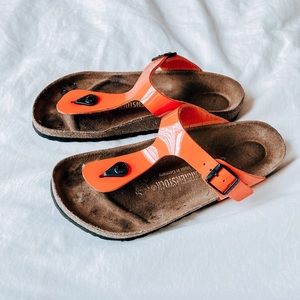 Rare Orange Birkenstock’s